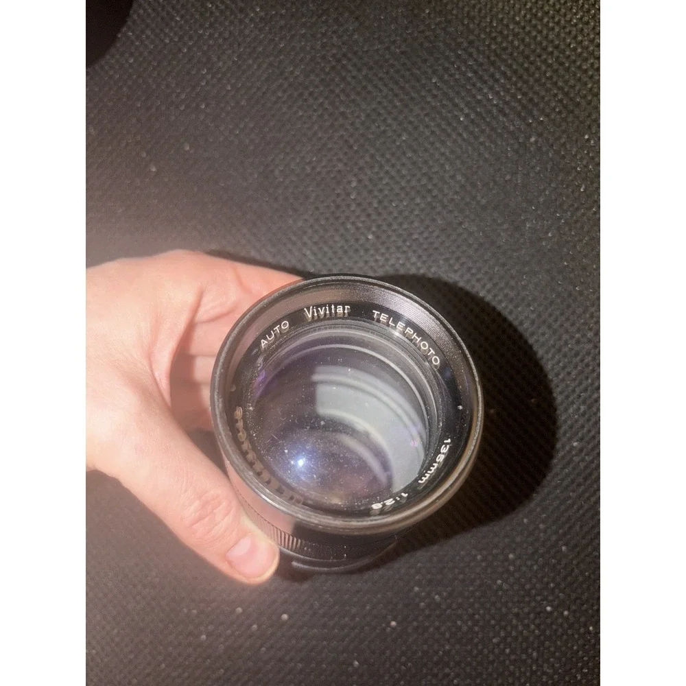 Vivitar 135mm 1:2.8 Auto Telephoto Close Focus 135mm Lens‎